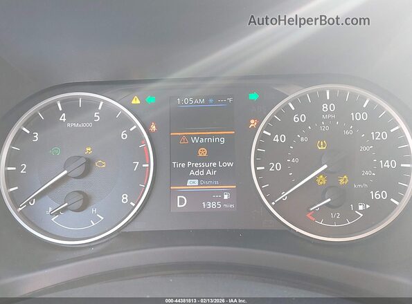 3N1AB8BV2SY385434 2025 NISSAN SENTRA White უკანა სავარძლების ხედი