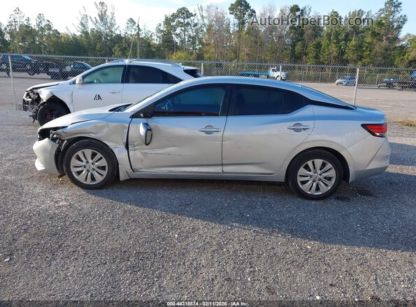 3N1AB8BV7LY293334 2020 NISSAN SENTRA Серебряный 