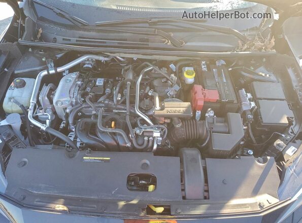 3N1AB8BV8SY401233 2025 NISSAN SENTRA Black Widok wnętrza z tyłu