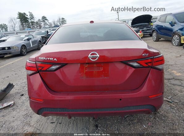 3N1AB8CV2MY318690 2021 NISSAN SENTRA Красный 