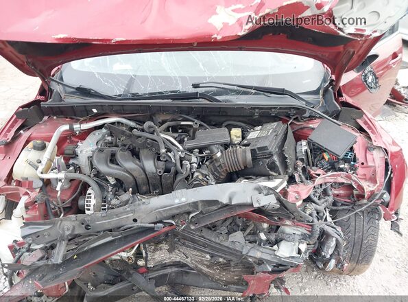 3N1AB8CV2MY318690 2021 NISSAN SENTRA Красный Вид сзади