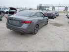 2021 Nissan Sentra Sv Xtronic Cvt Серый vin: 3N1AB8CV3MY243899