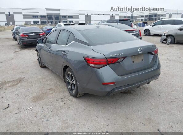 3N1AB8CV3MY243899 2021 NISSAN SENTRA Серый Задняя левая четверть