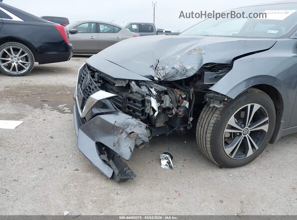 3N1AB8CV3MY243899 2021 NISSAN SENTRA Серый Вид спереди