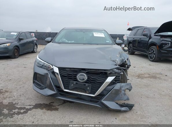3N1AB8CV3MY243899 2021 NISSAN SENTRA Серый Вид щитка приборов