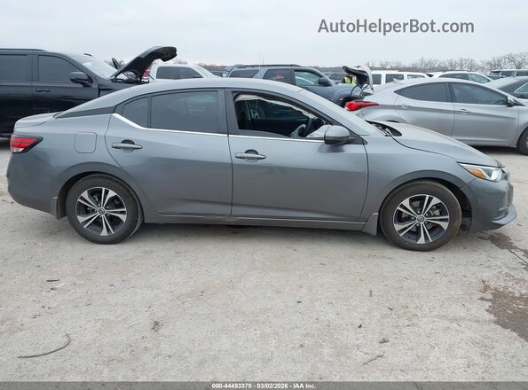 3N1AB8CV3MY243899 2021 NISSAN SENTRA Серый Вид задней части салона