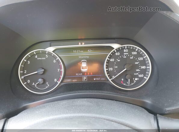 3N1AB8CV3MY312753 2021 NISSAN SENTRA Красный Вид задних сидений
