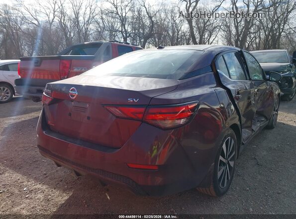 3N1AB8CV3MY312753 2021 NISSAN SENTRA Красный Задняя правая четверть