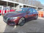2021 Nissan Sentra Sv Xtronic Cvt Красный vin: 3N1AB8CV3MY312753