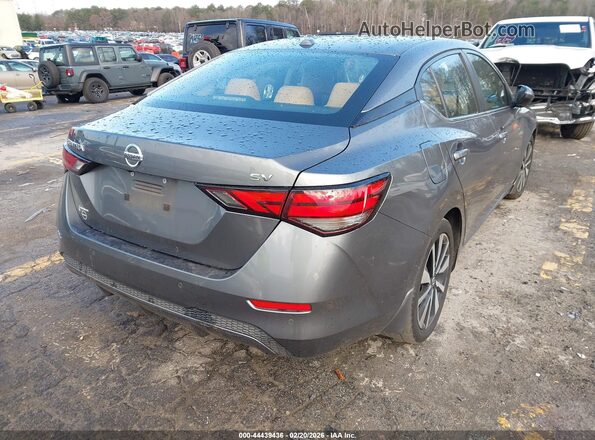 3N1AB8CV4MY326001 2021 NISSAN SENTRA Серый Задняя правая четверть
