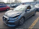 2021 Nissan Sentra Sv Xtronic Cvt Серый vin: 3N1AB8CV4MY326001