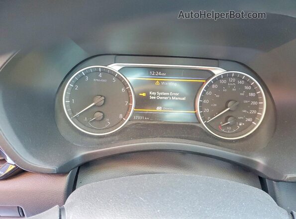 3N1AB8CV5RY218428 2024 NISSAN SENTRA Белый Вид щитка приборов