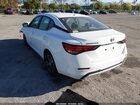 2021 Nissan Sentra Sv Xtronic Cvt White vin: 3N1AB8CV7MY322119