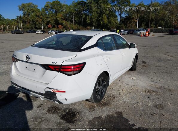 3N1AB8CV7MY322119 2021 NISSAN SENTRA White Trasero derecho