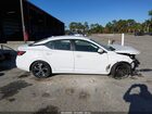 2021 Nissan Sentra Sv Xtronic Cvt White vin: 3N1AB8CV7MY322119