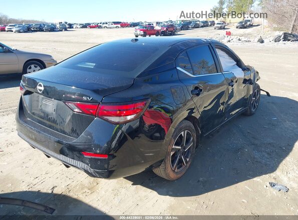 3N1AB8CV7RY254685 2024 NISSAN SENTRA Черный Задняя правая четверть