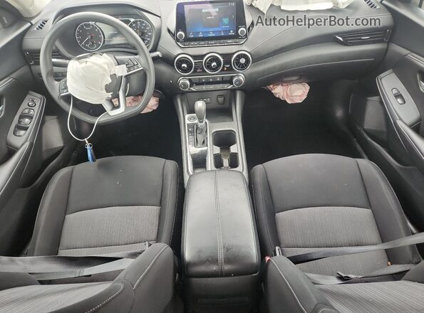 3N1AB8CV9PY305018 2023 NISSAN SENTRA Blue Вид панелі приладів