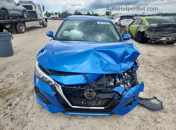3N1AB8CV9PY305018 2023 NISSAN SENTRA Blue Вид спереду