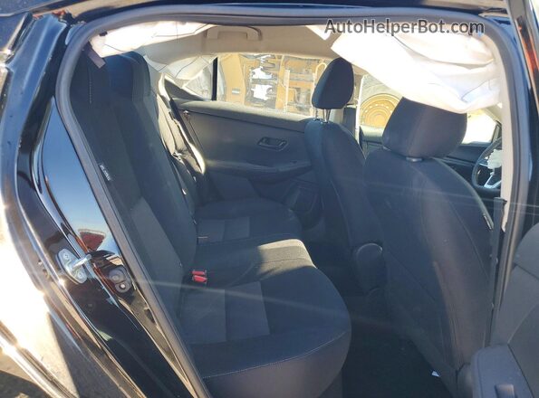 3N1AB8CVXRY368745 2024 NISSAN SENTRA Black უკანა სავარძლების ხედი