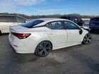 2021 Nissan Sentra Sr Белый vin: 3N1AB8DV3MY217589