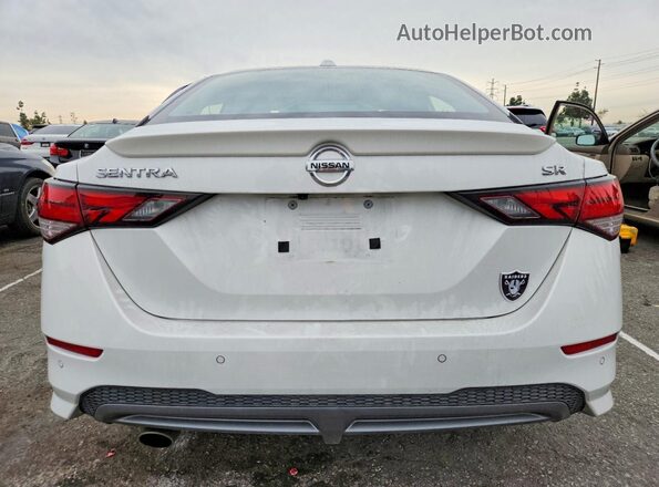 3N1AB8DV5PY238917 2023 NISSAN SENTRA White Հետևի տեսք