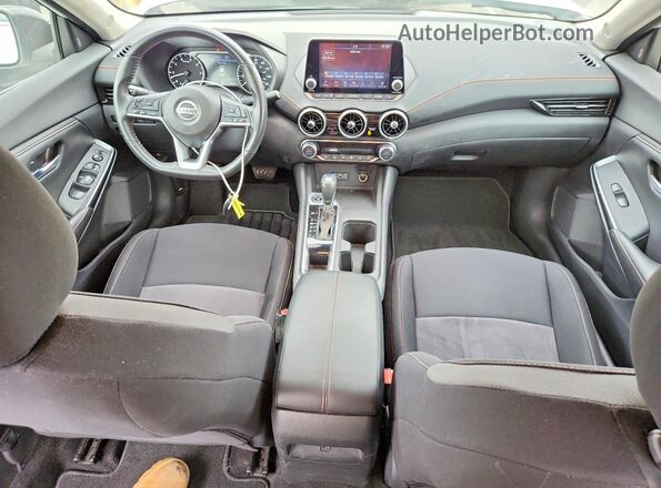 3N1AB8DV5PY238917 2023 NISSAN SENTRA White Առջևի վահանակի տեսք