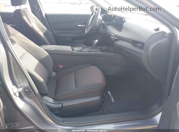 3N1AB9DV2TY210833 2026 NISSAN SENTRA Gray Front interior view