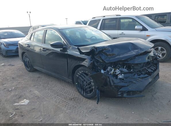 3N1AB9DV8TY228379 2026 NISSAN SENTRA Черный Передняя правая четверть