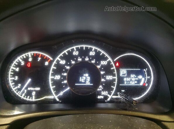 3N1CE2CP0GL377852 2016 NISSAN VERSA Blue Vista del cuadro de instrumentos