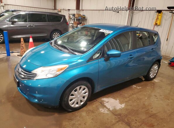 3N1CE2CP0GL377852 2016 NISSAN VERSA Blue Vista tres cuartos delantera izquierda
