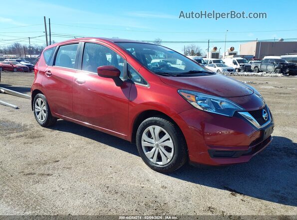 3N1CE2CP2JL355892 2018 NISSAN VERSA NOTE Красный Передняя правая четверть