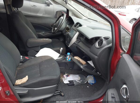 3N1CE2CP3KL361671 2019 NISSAN VERSA NOTE Red Front interior view