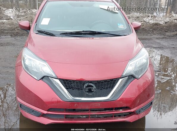 3N1CE2CP3KL361671 2019 NISSAN VERSA NOTE Red Front view