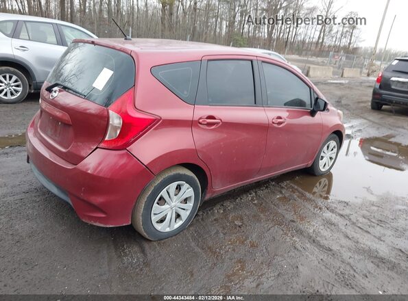 3N1CE2CP3KL361671 2019 NISSAN VERSA NOTE Red Rear right
