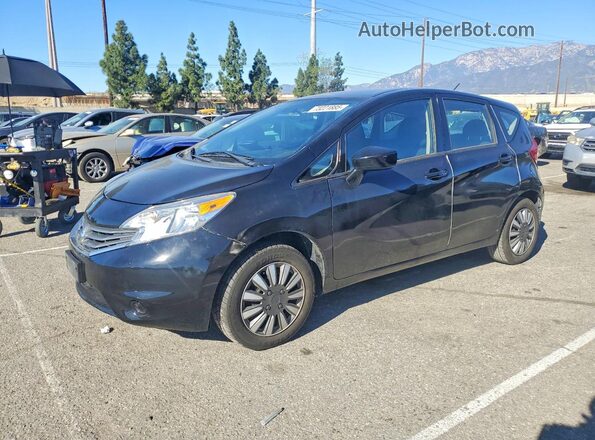 3N1CE2CP5GL379340 2016 NISSAN VERSA Черный Передняя левая четверть