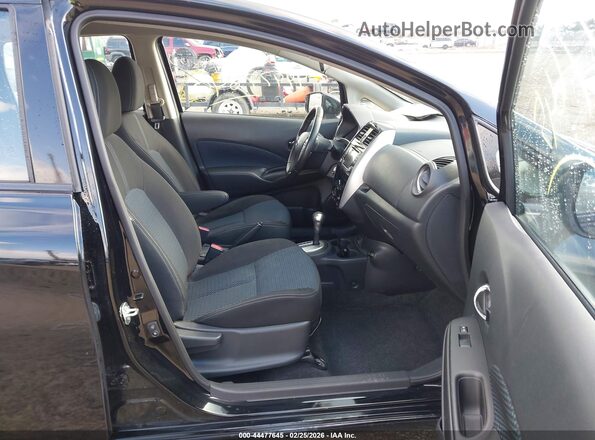 3N1CE2CP5HL378772 2017 NISSAN VERSA NOTE Black Widok wnętrza z przodu