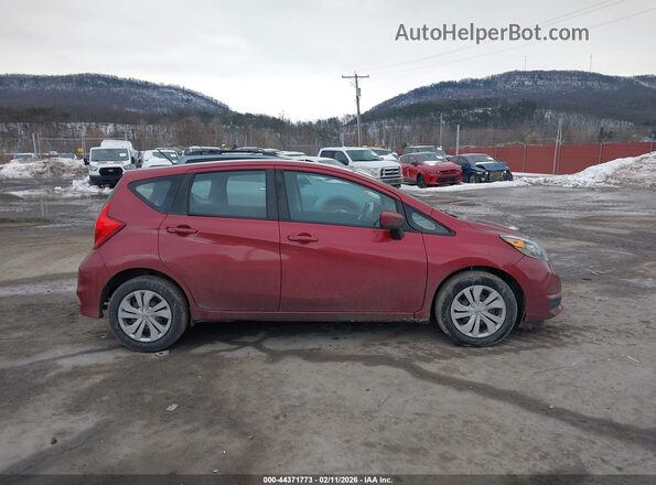 3N1CE2CP7KL364007 2019 NISSAN VERSA NOTE Красный Вид задней части салона