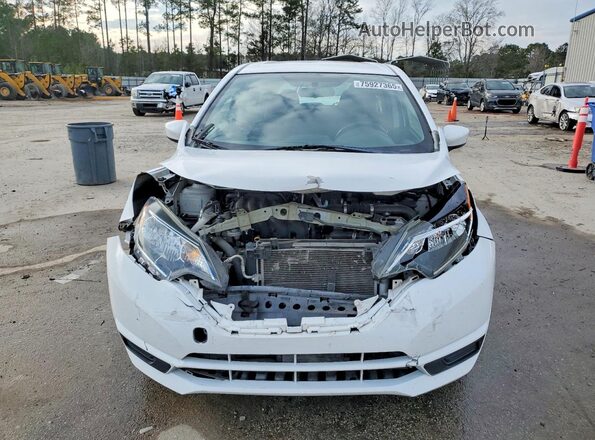 3N1CE2CP8JL359087 2018 NISSAN VERSA White Vista interior trasera