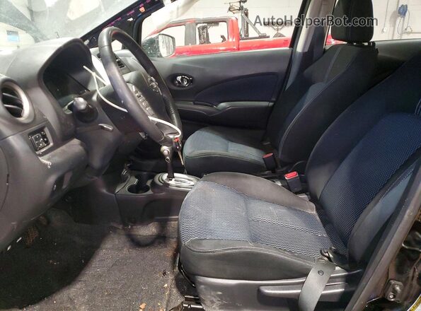 3N1CE2CP8KL360080 2019 NISSAN VERSA Black წინა სალონის ხედი