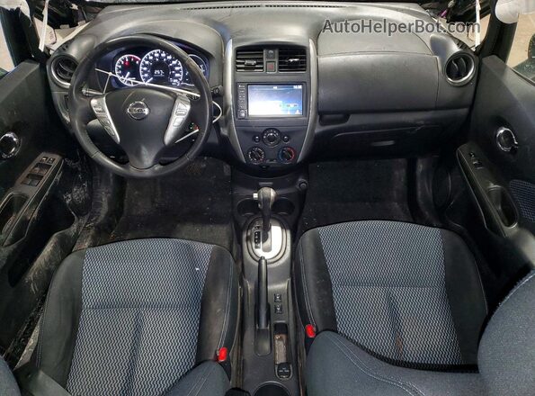 3N1CE2CP8KL360080 2019 NISSAN VERSA Black წინა პანელის ხედი