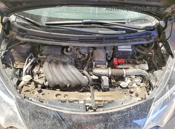 3N1CE2CP8KL360080 2019 NISSAN VERSA Black უკანა სალონის ხედი