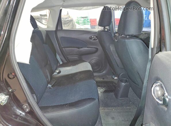 3N1CE2CP8KL360080 2019 NISSAN VERSA Black უკანა სავარძლების ხედი