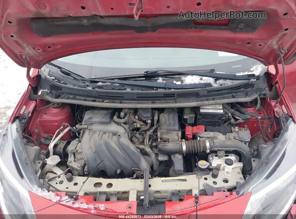 3N1CE2CP9KL365675 2019 NISSAN VERSA NOTE Бордовый Вид сзади