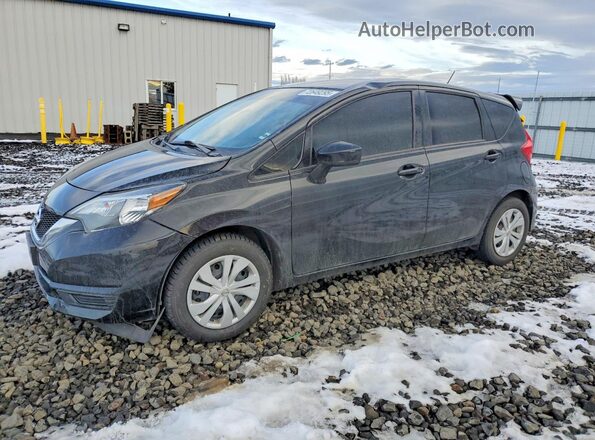3N1CE2CPXHL354175 2017 NISSAN VERSA Black Przód lewy