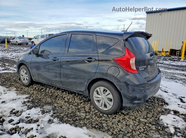 3N1CE2CPXHL354175 2017 NISSAN VERSA Black Tył lewy