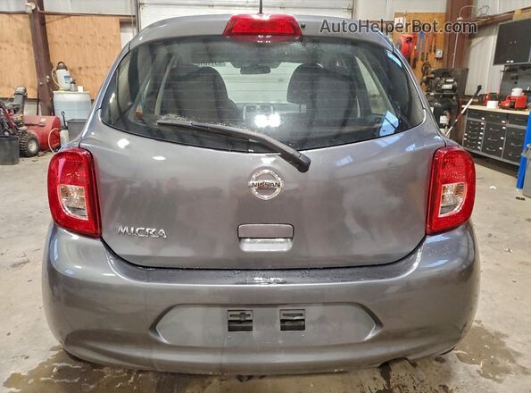 3N1CK3CP2HL238127 2017 NISSAN MICRA Gray Widok z tyłu