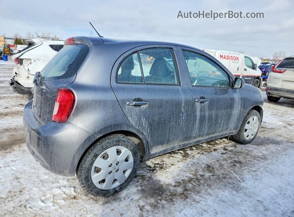 3N1CK3CP7KL214705 2019 NISSAN MICRA Серый Задняя правая четверть