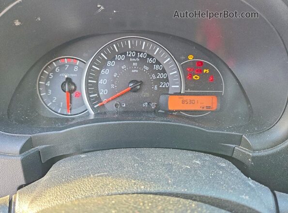 3N1CK3CP7KL235909 2019 NISSAN MICRA Белый Вид щитка приборов