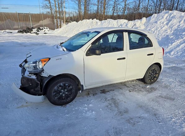 3N1CK3CP7KL235909 2019 NISSAN MICRA Белый Передняя левая четверть