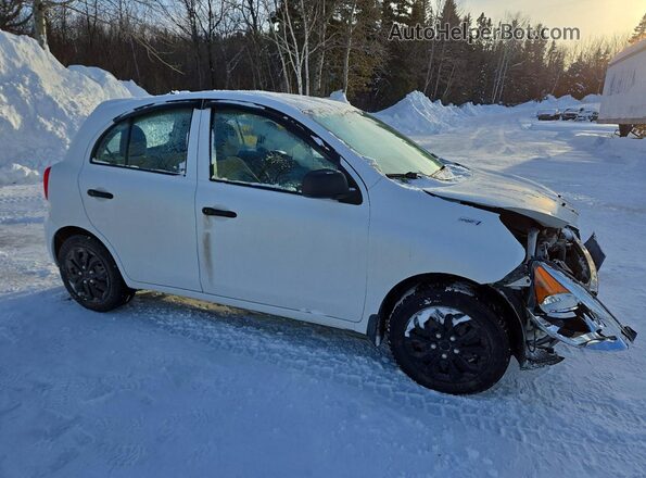 3N1CK3CP7KL235909 2019 NISSAN MICRA Белый Передняя правая четверть